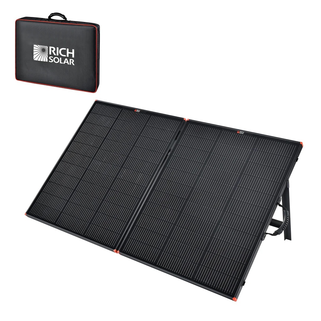Rich Solar MEGA 200 Watt Portable Briefcase Solar Panel