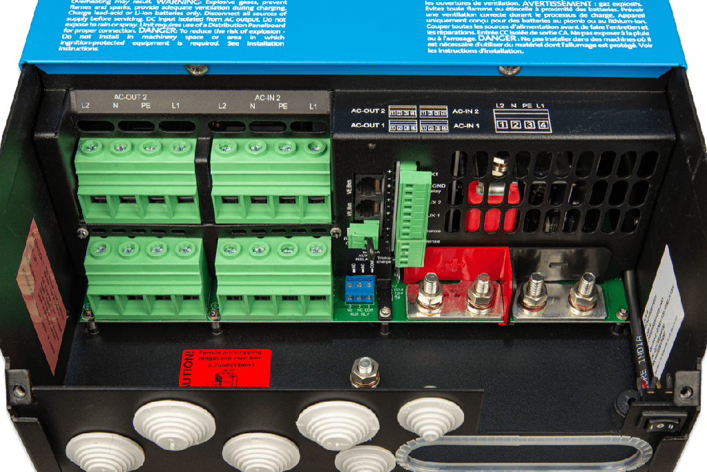 Victron Quattro-II 12V 3000VA 2x120V
