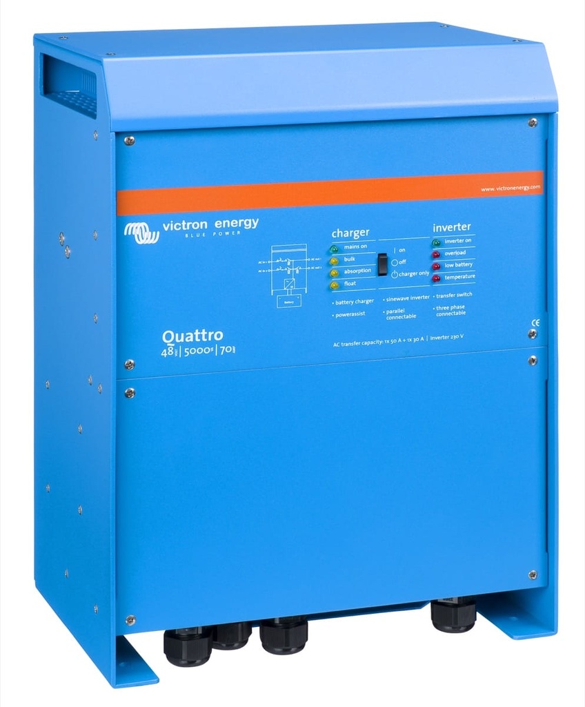 Victron Energy Quattro 5000 Watt 48V Inverter Charger