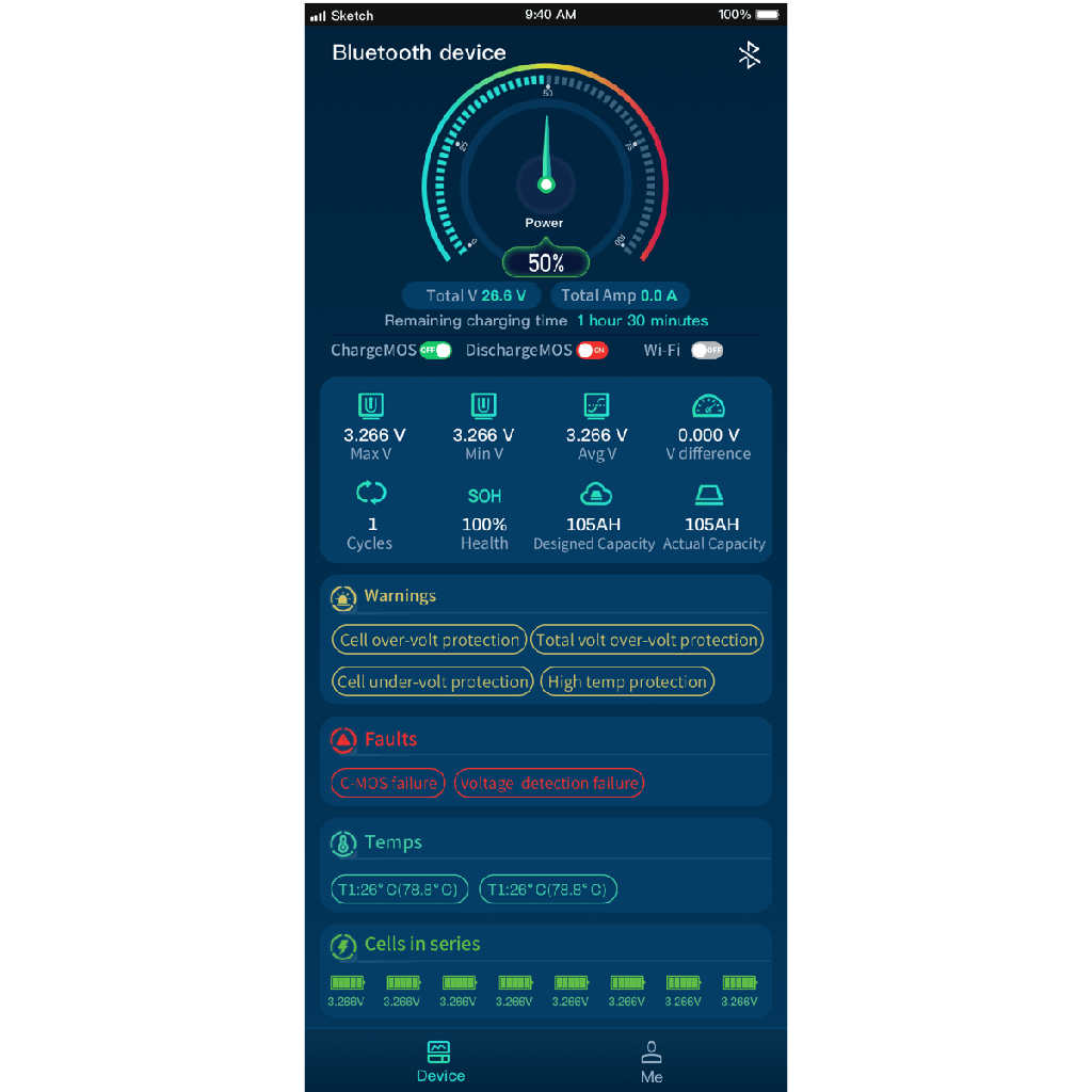 Epoch 24V 100Ah | Heated & Bluetooth | LiFePO4 Battery