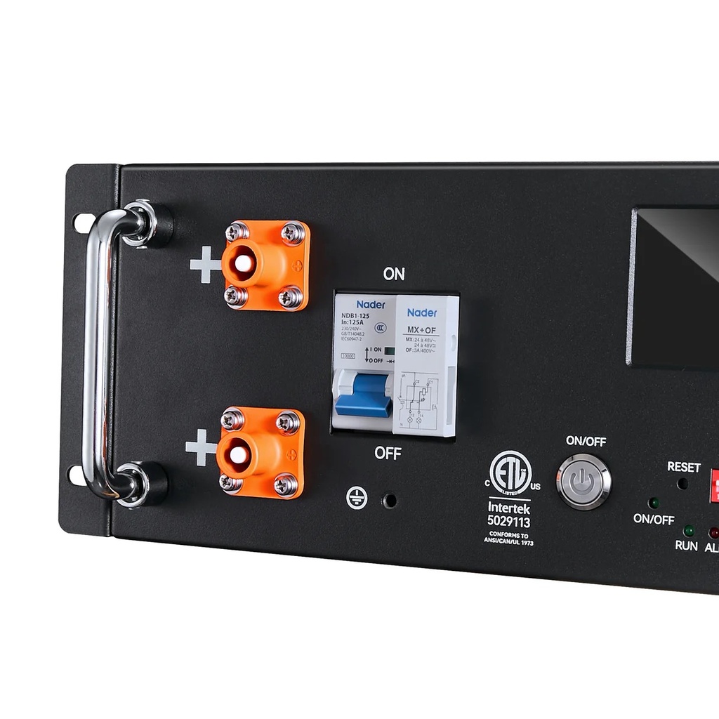 ALPHA 5 PRO  100Ah LiFePO4 48V Server Rack Lithium Battery  UL1973, UL9540A Certified