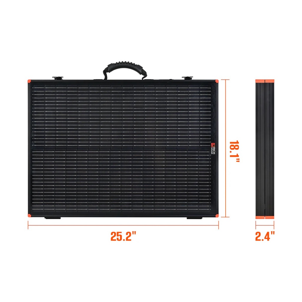 Rich Solar MEGA 100 Watt Portable Briefcase Solar Panel