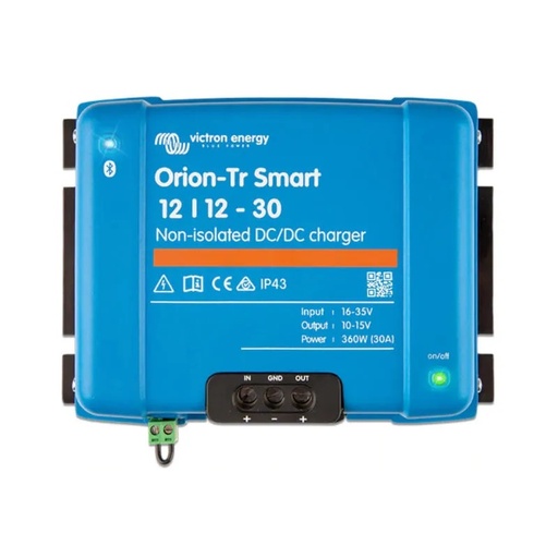 [B086Q8YNJZ] Victron Orion-Tr Smart 12/12-Volt 30a DC-DC Charger