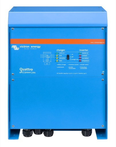 [QUA485021100] Victron Energy Quattro 5000 Watt 48V Inverter Charger